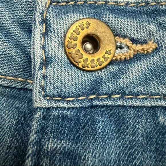 H&M Super Skinny Distressed Jeans Women’s Low Waist Size 26 - Picture 4 of 9